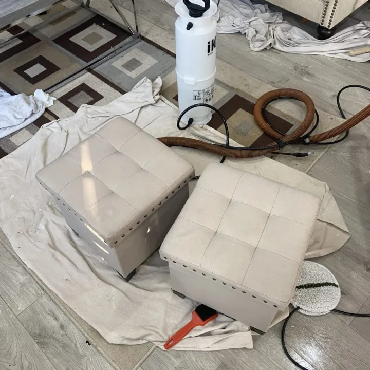 After professional Ottoman Cleaning Toronto