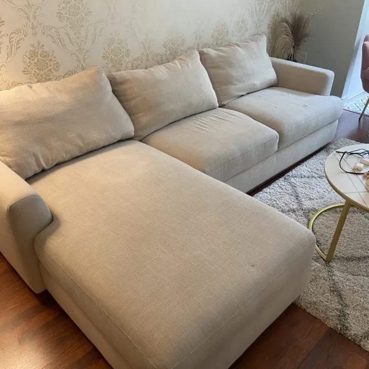 After professional Sofa Cleaning Toronto